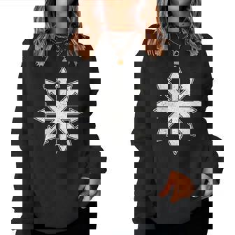 Ymbole Du Chaos Étoile Du Chaos Croix Du Chaos Sweat-shirt pour femme - Cadeauxyz