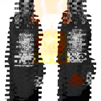 ディスコフィーバーコスチューム女性男性-ダンステーマパーティー用品 レディーススウェットシャツ - Kawaiitshirt