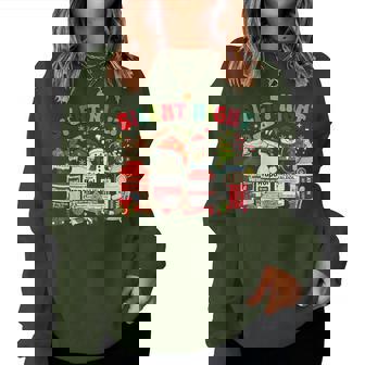 Christmas Nurse Medical Propofol Icu Nicu Rn Er Nurse Women Sweatshirt | Seseable UK