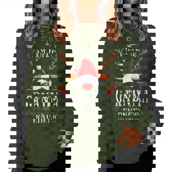 I Am The Grandma Reindeer Christmas Family Women Sweatshirt | Seseable UK