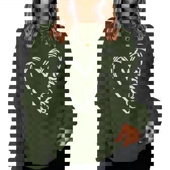 Oma Heart Grandma German Christmas Mother's Day Women Sweatshirt - Thegiftio