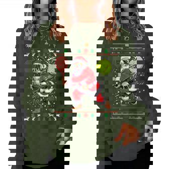 Santa Jugador De Tenis Navidad Navidad Holiday Hombres Es Sudadera Mujer - Regaloses