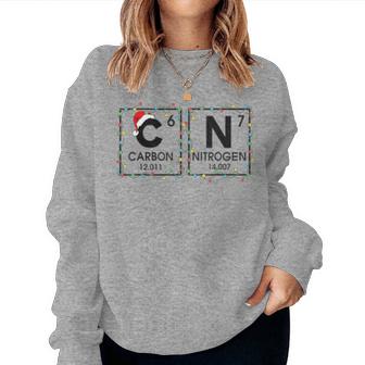 67 Meme Teacher Science Periodic Table 67 Christmas Women Sweatshirt | Mazezy