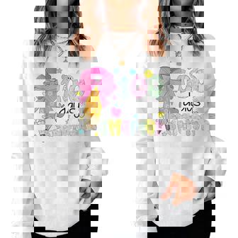 100 Days Smarter Preppy 100Th Day Of School Teachers Girls Women Sweatshirt | Seseable FR