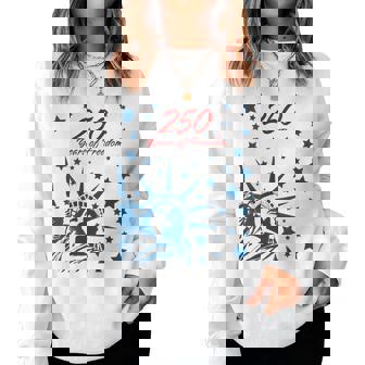 250 Years Of Freedom – 2026 Independence Usa Anniversary Women Sweatshirt - Thegiftio