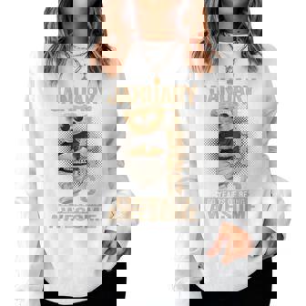 60歳 1966年1月 テディベア 60歳 誕生日 男性 女性 レディーススウェットシャツ - Kawaiitshirt