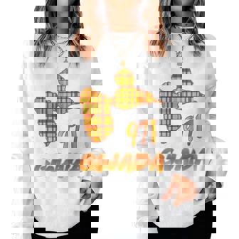 971 Gwada Idee Cadeau Guadeloupe Gwadlouptyle Madras Sweat-shirt pour femme - Cadeauxyz