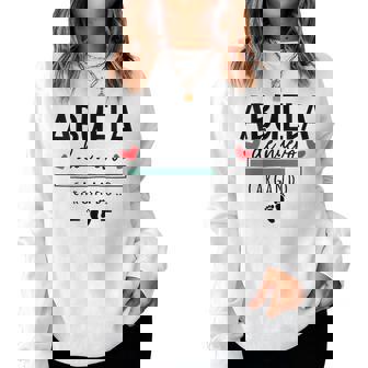 Abuela Poregundaez Anuncio Embarazo Familiaorpresa Cuello Sudadera Mujer - Regaloses