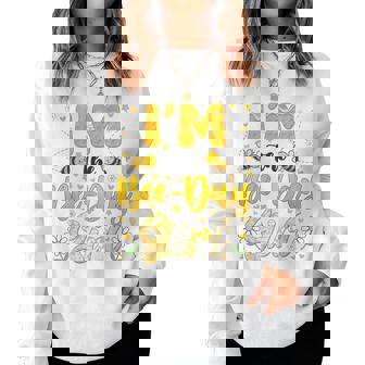 Im The Bee Day Girl Flower Birthday Group Family Matching Women Sweatshirt | Seseable CA