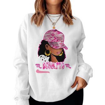 Big Scorpio Energy Girls Birthday Horoscope Astrology Women Sweatshirt - Monsterry