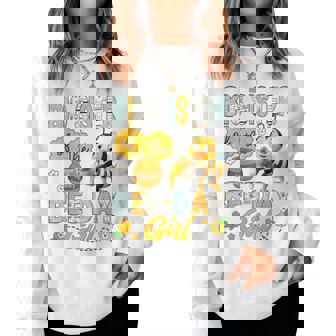 Big Sister Of The Bee-Day Girl Bee Birthday Party Women Sweatshirt - Monsterry