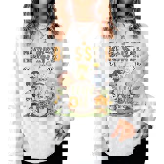 Big Sister Of The Wild One 1St Birthday Boy Safari Lover Women Sweatshirt | Seseable CA