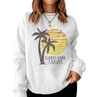 Cabo San Lucas Mexico Colorful Sunset Souvenir Women Sweatshirt - Thegiftio