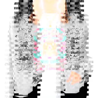 Capybara Just A Girl Who Loves Capybaras Women Sweatshirt - Thegiftio