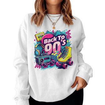 Chemise I Love The 90S Pour Homme Et Costume De Fêteintage Des Années 90 Sweat-shirt pour femme - Cadeauxyz