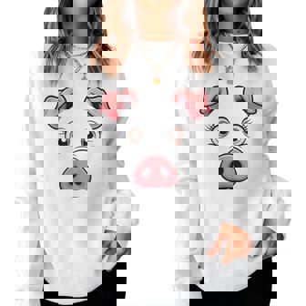 Costumeisage De Cochon Rose Pour Adulte Enfant Homme Et Sweat-shirt pour femme - Cadeauxyz