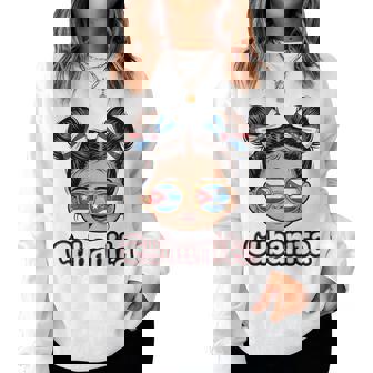 Cubanita Cuba Hispanic Heritage Month Cuban Girl Toddler Women Sweatshirt | Seseable CA