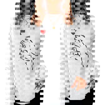 Dauphin S Enfants Filles Sweat-shirt pour femme - Cadeauxyz