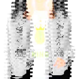 El Mejor Diseño De Pistachos Para Hombres Y Es Amantes De Las Nueces De Pistacho Sudadera Mujer - Regaloses