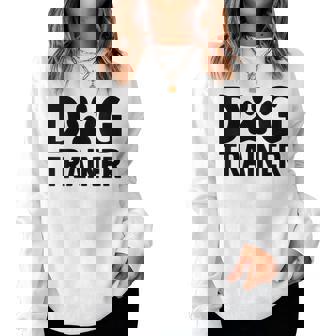 Entrenador De Perrosimple Entrenamiento De Cuello Sudadera Mujer - Regaloses