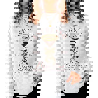 Espresso Martini Social Club Drinking Cocktail Women Sweatshirt - Seseable