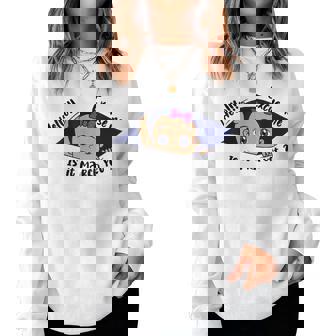 Excuse Me Is It March Yet Pregnancy Girl Announcement Women Sweatshirt - Thegiftio