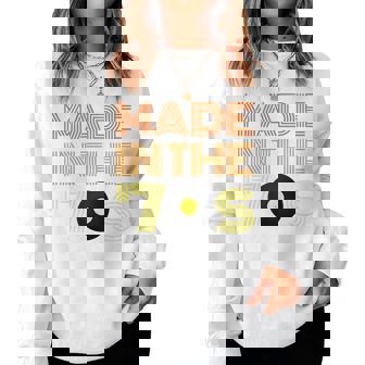 Fabriqué Dans Les Années 70 Rétrointage Années 70 Pour Homme Et Manche Longue Sweat-shirt pour femme - Cadeauxyz