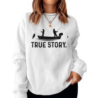 Fishing Couple Women Women Sweatshirt - Thegiftio UK