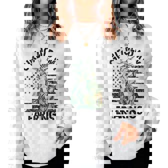 Girl Hold My Earrings Protest Political Activism Women Sweatshirt - Thegiftio