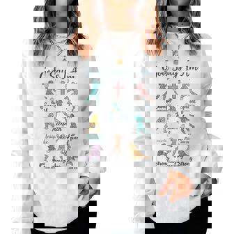 God Says I Am Volleyball T N Girls Christian Christ Women Sweatshirt - Monsterry