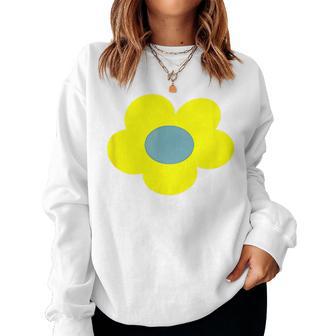 Grim Reaper Mandy Yellow Flower Pink Women Sweatshirt - Thegiftio UK