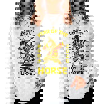 Happy Lunar Chinese New Year Of The Horse 2026 For Boys Women Sweatshirt | Mazezy