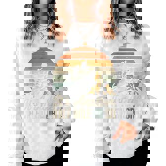 It's Another Half Mile Or So Hiking Camping Women Sweatshirt - Monsterry