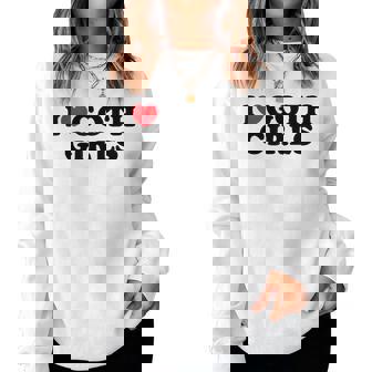 J'aime Les Filles Gothiques J'aime Les Filles Gothiques Sweat-shirt pour femme - Cadeauxyz