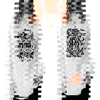 Jardín Madre Plantas Flor Mamá Margaritas Sudadera Mujer - Regaloses