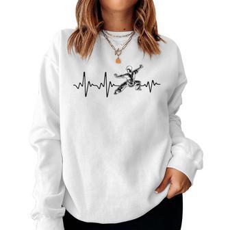 Kung Fu Battement Coeur Joueur Kung Fu Homme Enfant Sweat-shirt pour femme - Cadeauxyz