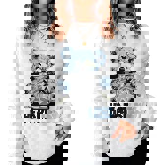 Legend Blue Black White 11S Matching For Women Women Sweatshirt | Seseable CA