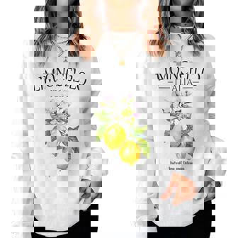 Lemon Limoncello Per Favore Women Sweatshirt | Seseable CA