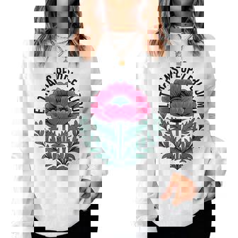 Let Trans People Bloom – Jolie Fleur D'allié De Fiertéibrante Sweat-shirt pour femme - Cadeauxyz