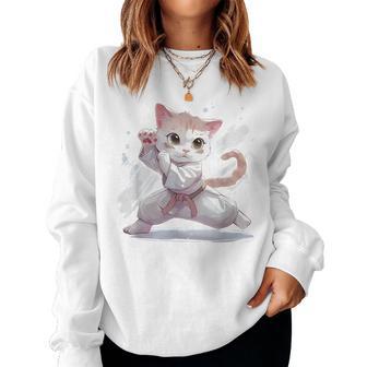 Love Cats Chemise Pour Pour Les Amoureux Des Chats Pour Hommes Enfants Et Filles Sweat-shirt pour femme - Cadeauxyz