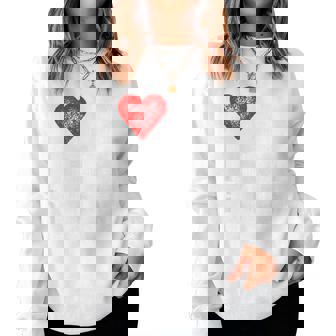 I Love My Latina Girlfriend レディーススウェットシャツ - Kawaiitshirt