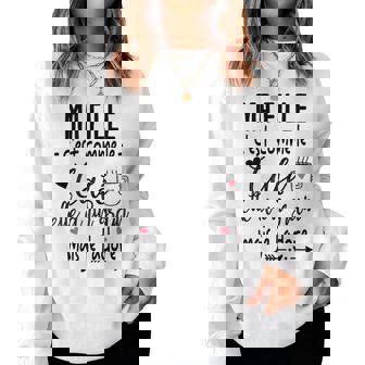 Ma Fille Comme Le Café Cadeau Pour Les Amoureux Du Café Sweat-shirt pour femme - Cadeauxyz