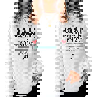 Maman En 2026 Annonce Grossesse Future Maman En Cours Sweat-shirt pour femme - Cadeauxyz