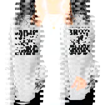 Your Mom Is My Cardio En La Espalda Día De La Madre Para Es Y Hombres Sudadera Mujer - Regaloses