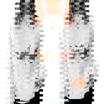 One Chicken At A Time Chicken Lady Wife Mom Women Sweatshirt - Thegiftio