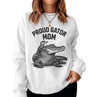 Proud-Gator-Mom Mother Children Alligators Women Sweatshirt - Thegiftio UK