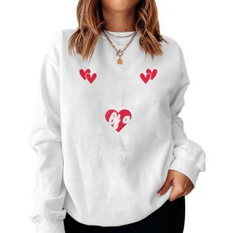Proud Wife Of A Heart Warrior Chd Surgery Transplant Women Sweatshirt - Thegiftio UK
