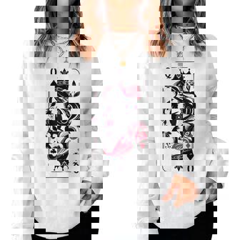 Queen Of Spades Yes Daddy Sexy Qos Women Sweatshirt - Thegiftio