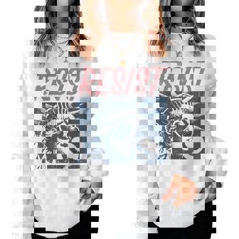 Resist Statue Liberty Bubblegum Protest Equality Women Women Sweatshirt | Mazezy