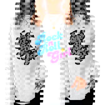 Rock N Roll Girl Halloween Costume Ocean Dentist Girl Women Sweatshirt - Monsterry